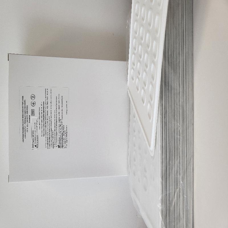 ВИРОБИ ПОЛІМЕРНІ ДЛЯ ВИЗНАЧЕННЯ ГРУП КРОВІ «ГРУПОТЕСТ»® - ПЛАНШЕТ ОДНОРАЗОВИЙ №25 (40 лунок)